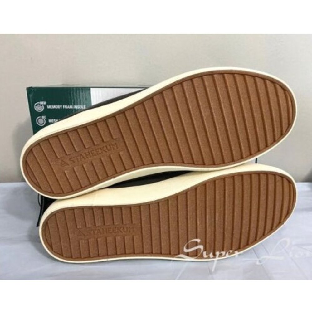 Staheekum Men's Memory Foam Mesh Lining Chelsea Shoes GRAY - Picture 8 of 8